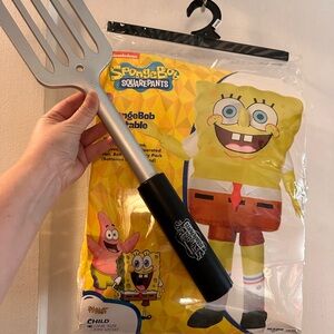 Nickelodeon SpongeBob SquarePants Costume with Silver Spatula